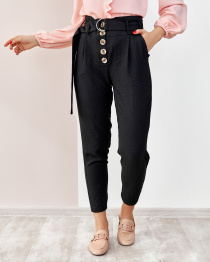 Брюки повседневные ISSA Plus модель SA-178_black Фото