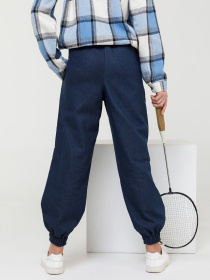 Джоггеры ISSA Plus модель CD-415_blue Джоггеры ISSA Plus модель CD-415_blue Фото