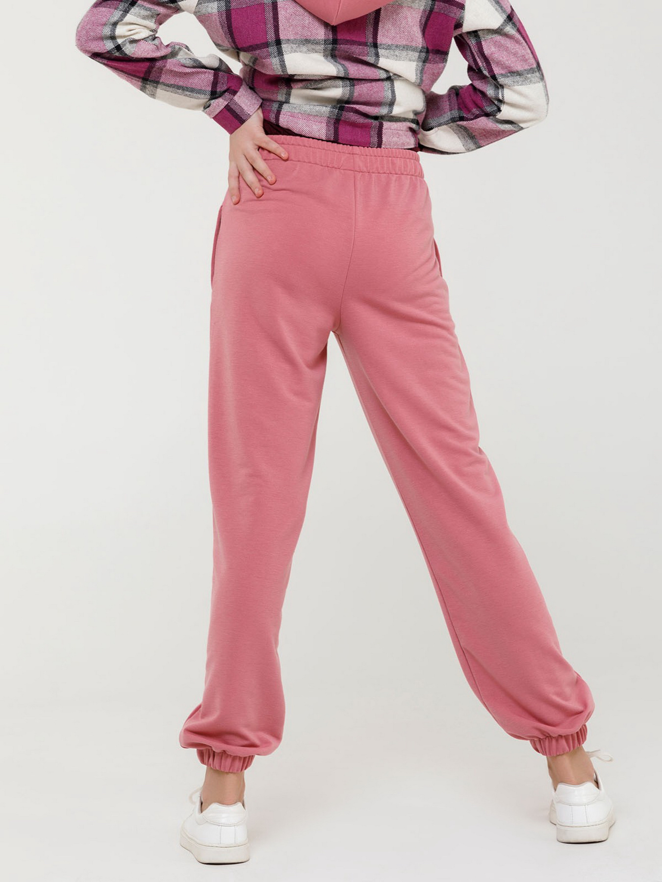 Джоггеры ISSA Plus модель CD-418_pink Джоггеры ISSA Plus модель CD-418_pink Фото