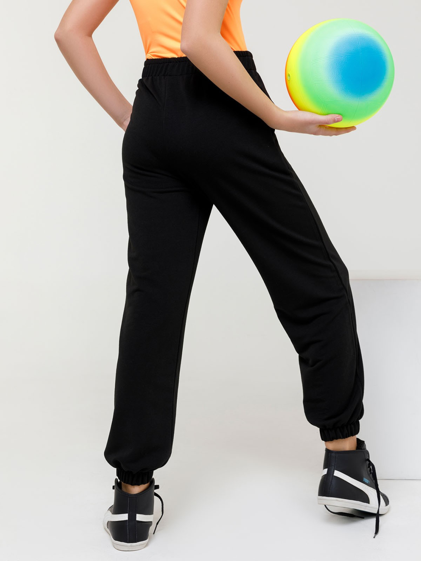 Джоггеры ISSA Plus модель CD-418_black Фото