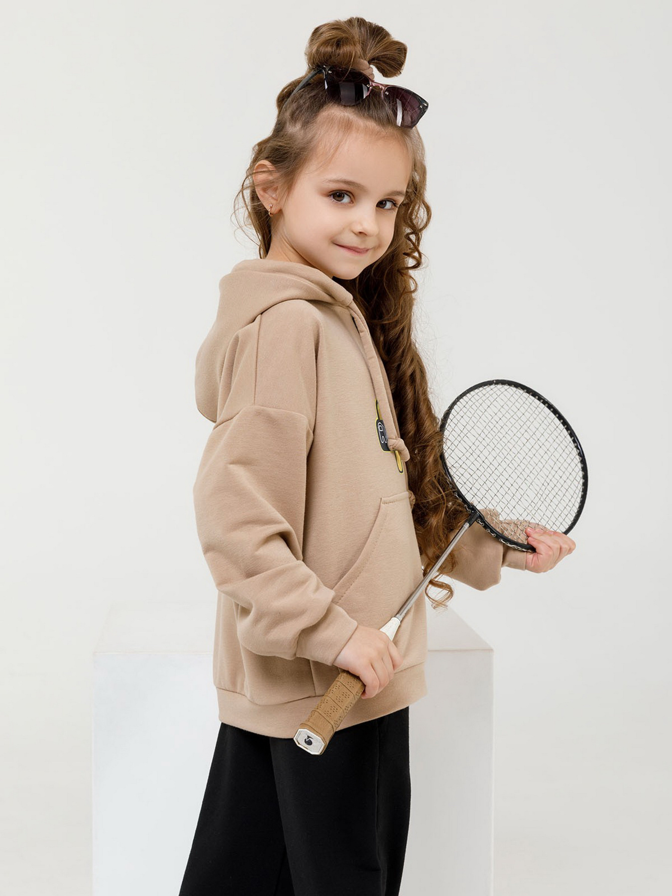 Худи ISSA Plus модель CD-422_beige Худи ISSA Plus модель CD-422_beige Фото