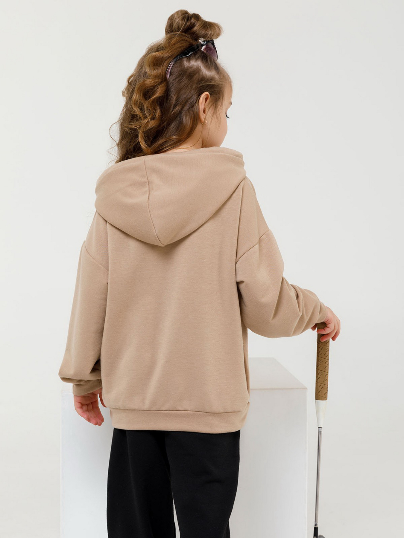 Худи ISSA Plus модель CD-422_beige Худи ISSA Plus модель CD-422_beige Фото