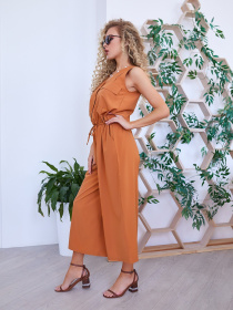 Комбінезон ISSA Plus модель 11966_beige Фото