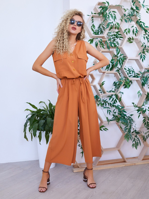 Комбинезон ISSA Plus модель 11966_beige Фото