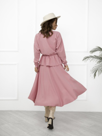 Повседневный костюм ISSA Plus модель 12280_pink Фото