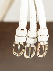 Ремни ISSA Plus модель R1-40_white Фото