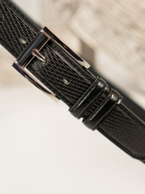 Ремни ISSA Plus модель R1-55_black Ремни ISSA Plus модель R1-55_black Фото