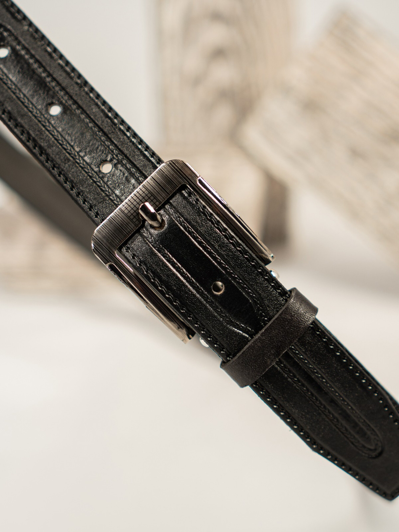 Ремені ISSA Plus Модель R1-60_black Фото