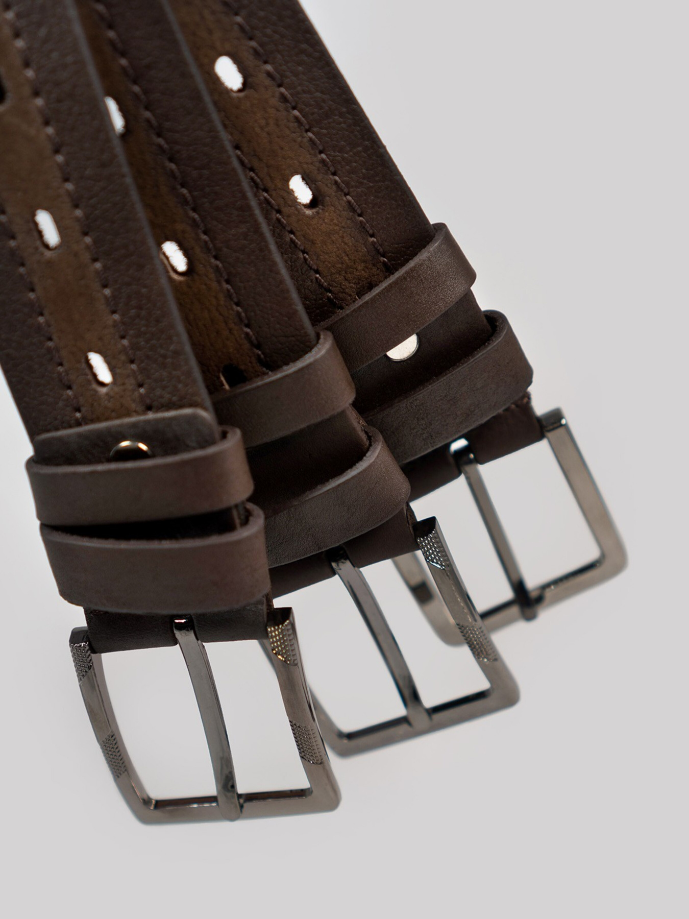 Ремни ISSA Plus модель R1-94_brown Фото