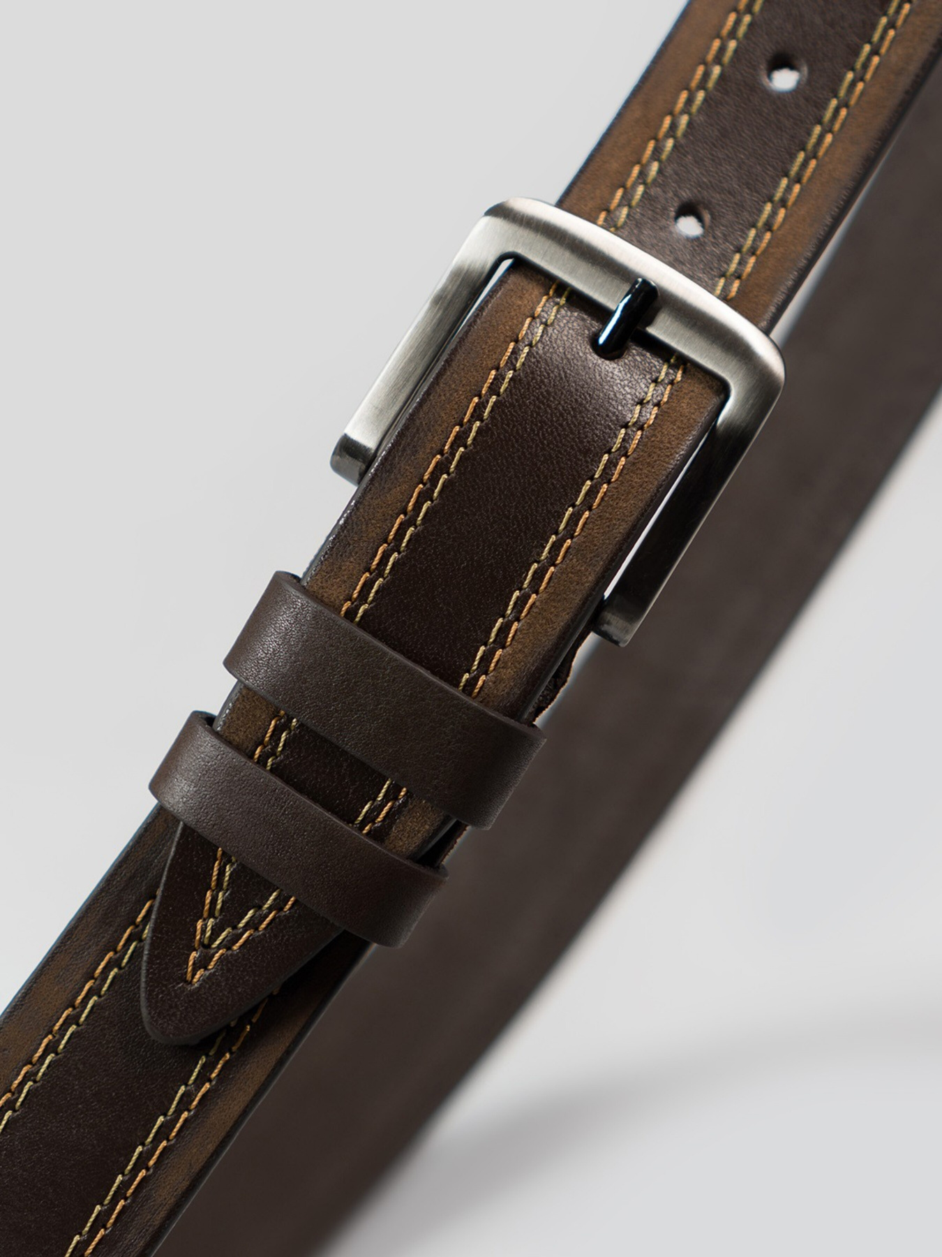 Ремень ISSA Plus модель R1-97_brown Фото