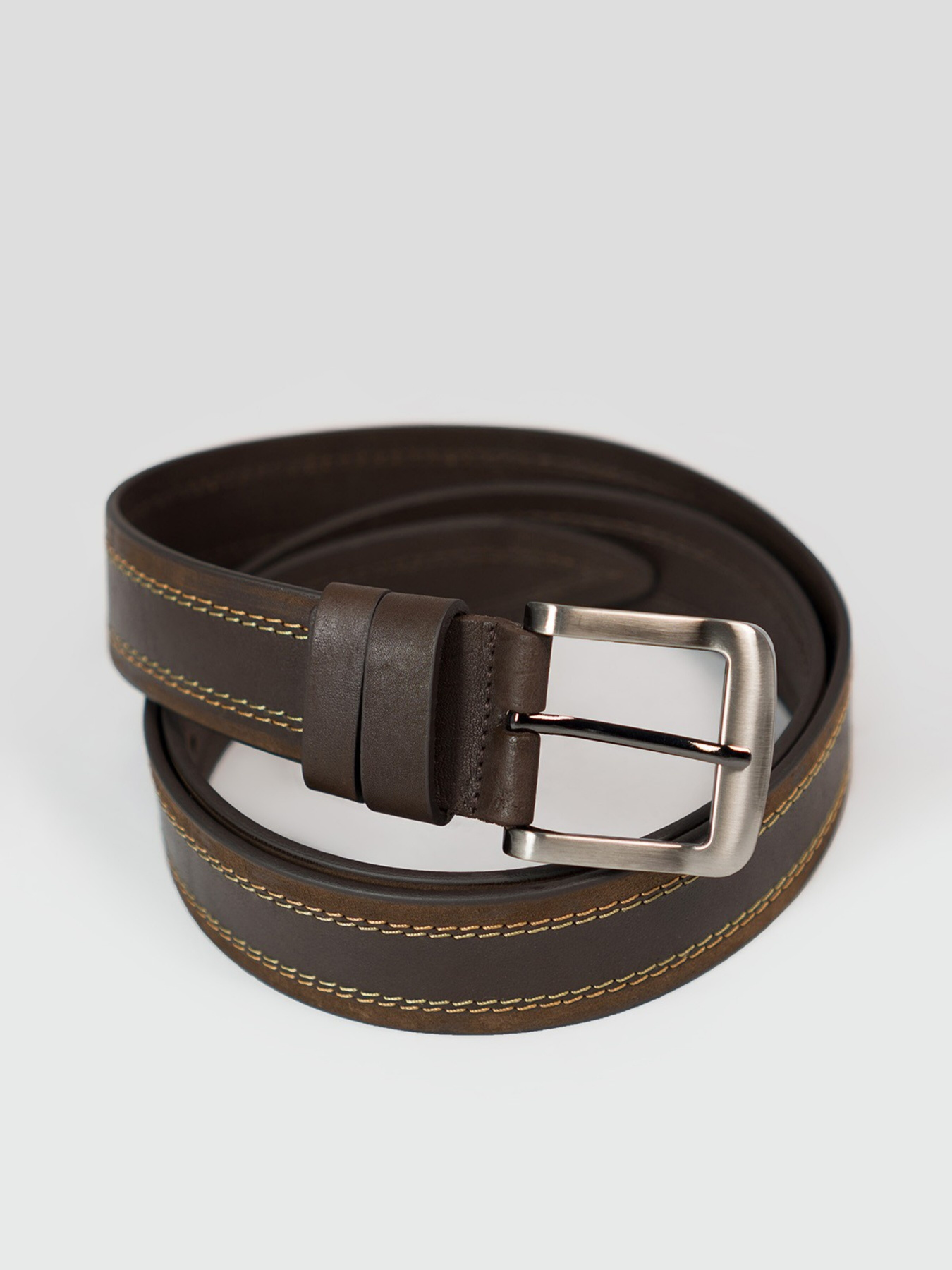 Ремень ISSA Plus модель R1-97_brown Фото