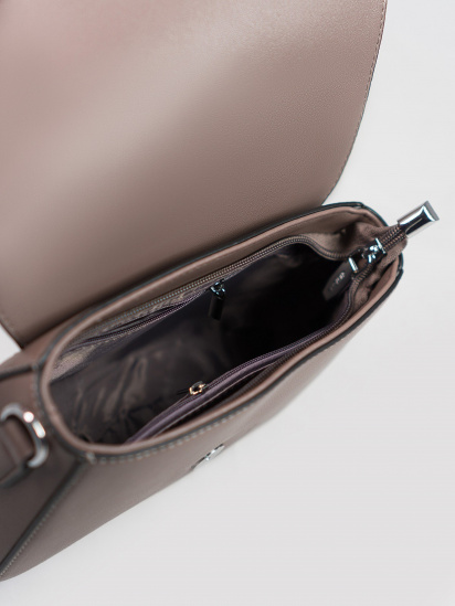 Крос-боді ISSA Plus модель SU3-106_brown — фото 4 - INTERTOP