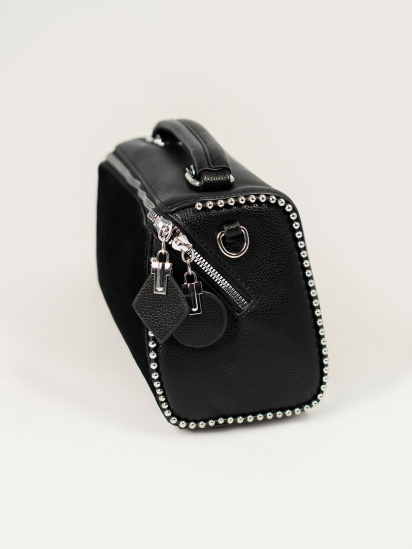 Крос-боді ISSA Plus модель SU3-122_black — фото 3 - INTERTOP