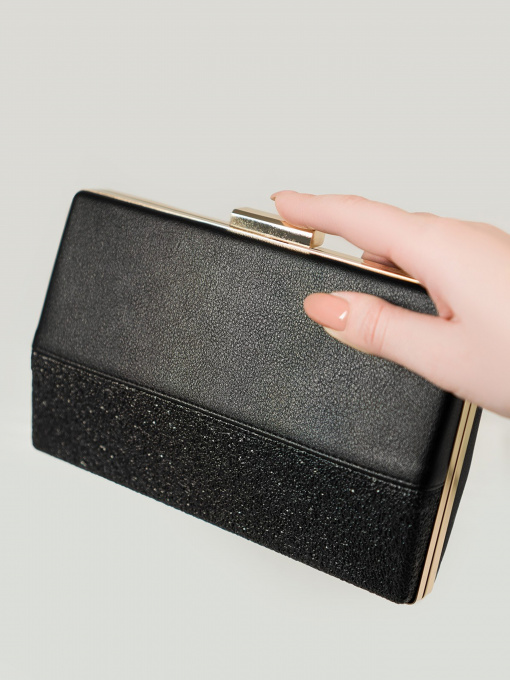 Клатч ISSA Plus модель SU3-152_black Фото