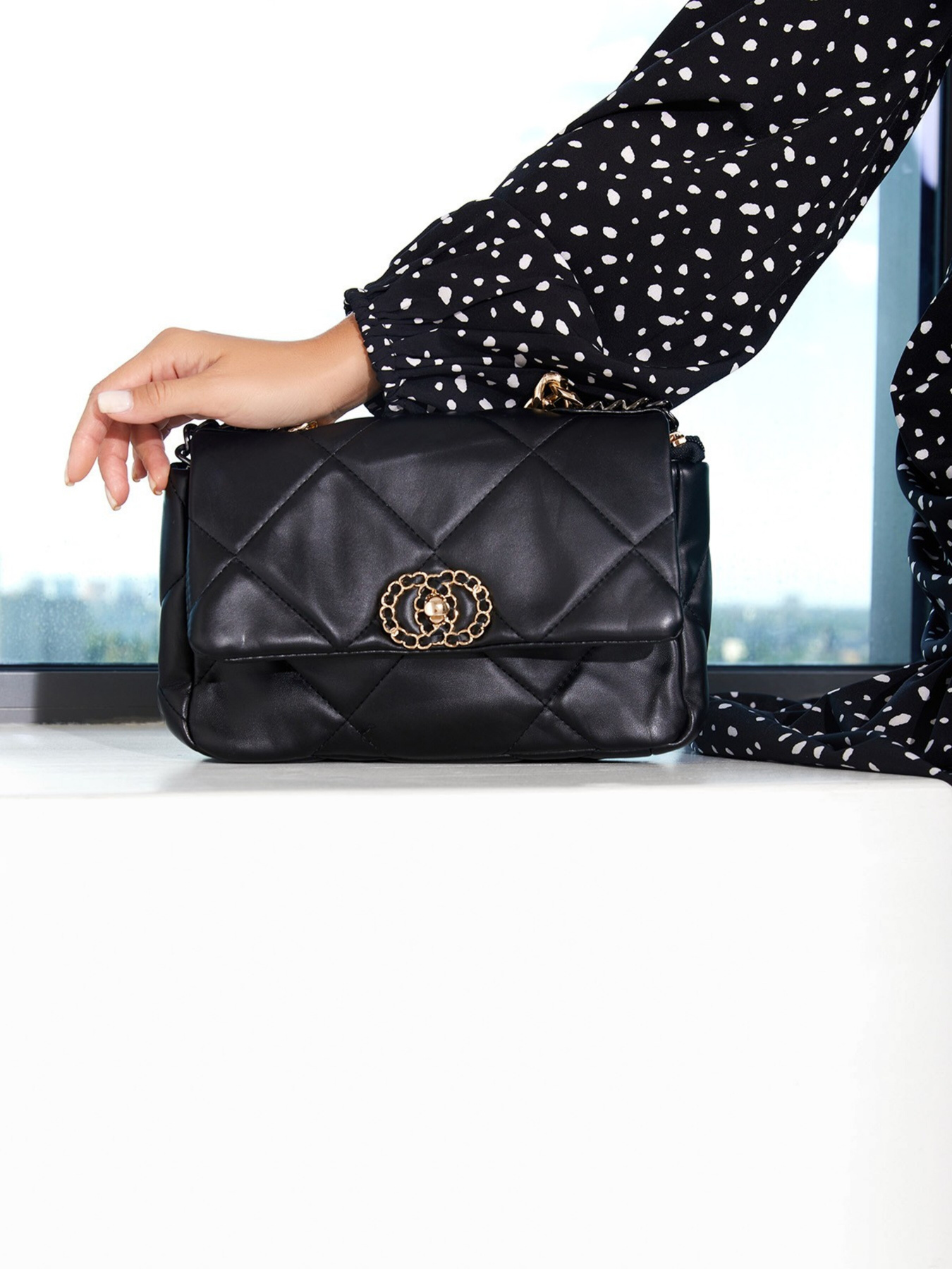 Клатч ISSA Plus Модель SU3-23_black Фото