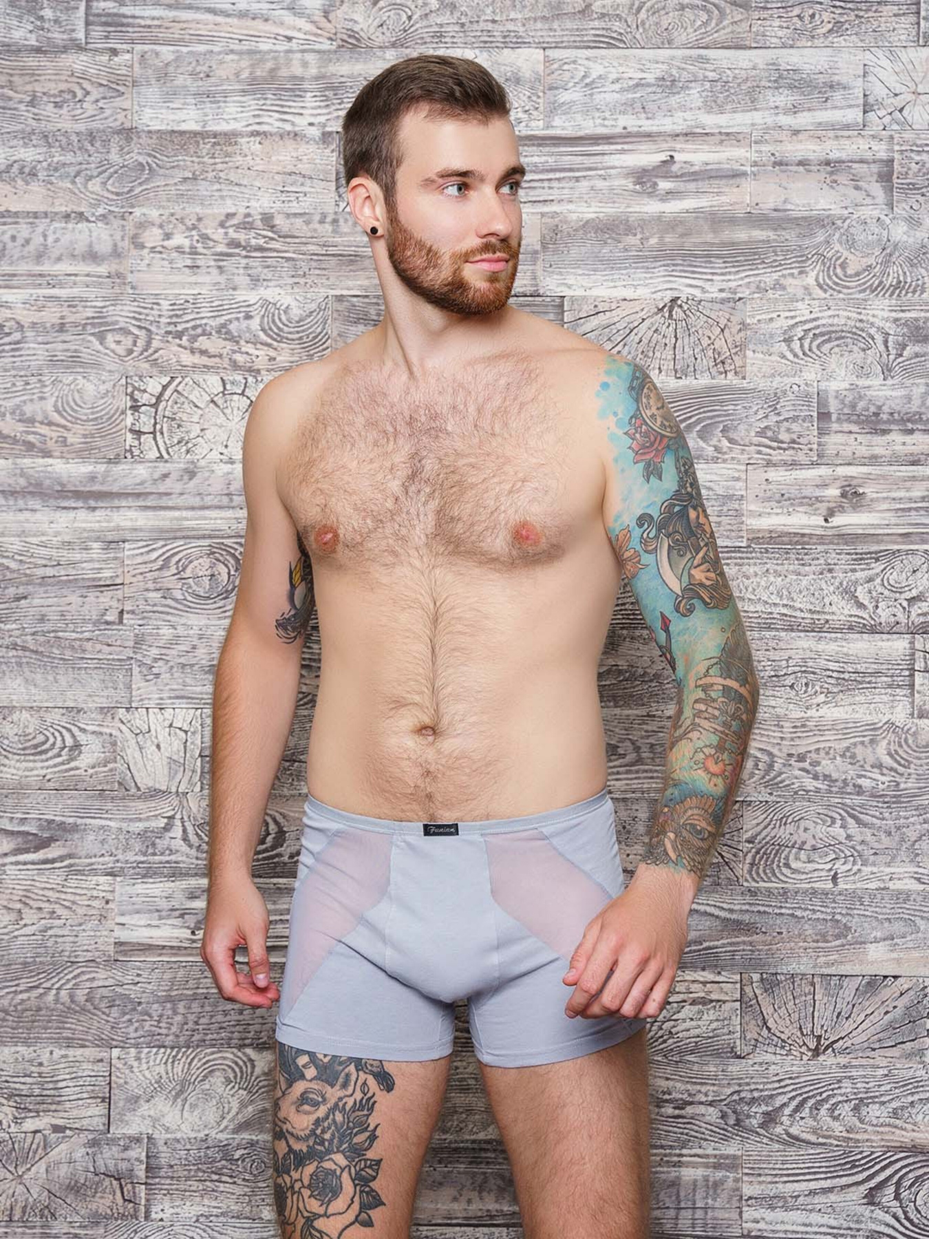 Трусы ISSA Plus модель GN5-152_blue. Фото