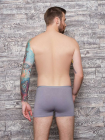 Трусы ISSA Plus модель GN5-152_lightgray. Трусы ISSA Plus модель GN5-152_lightgray. Фото