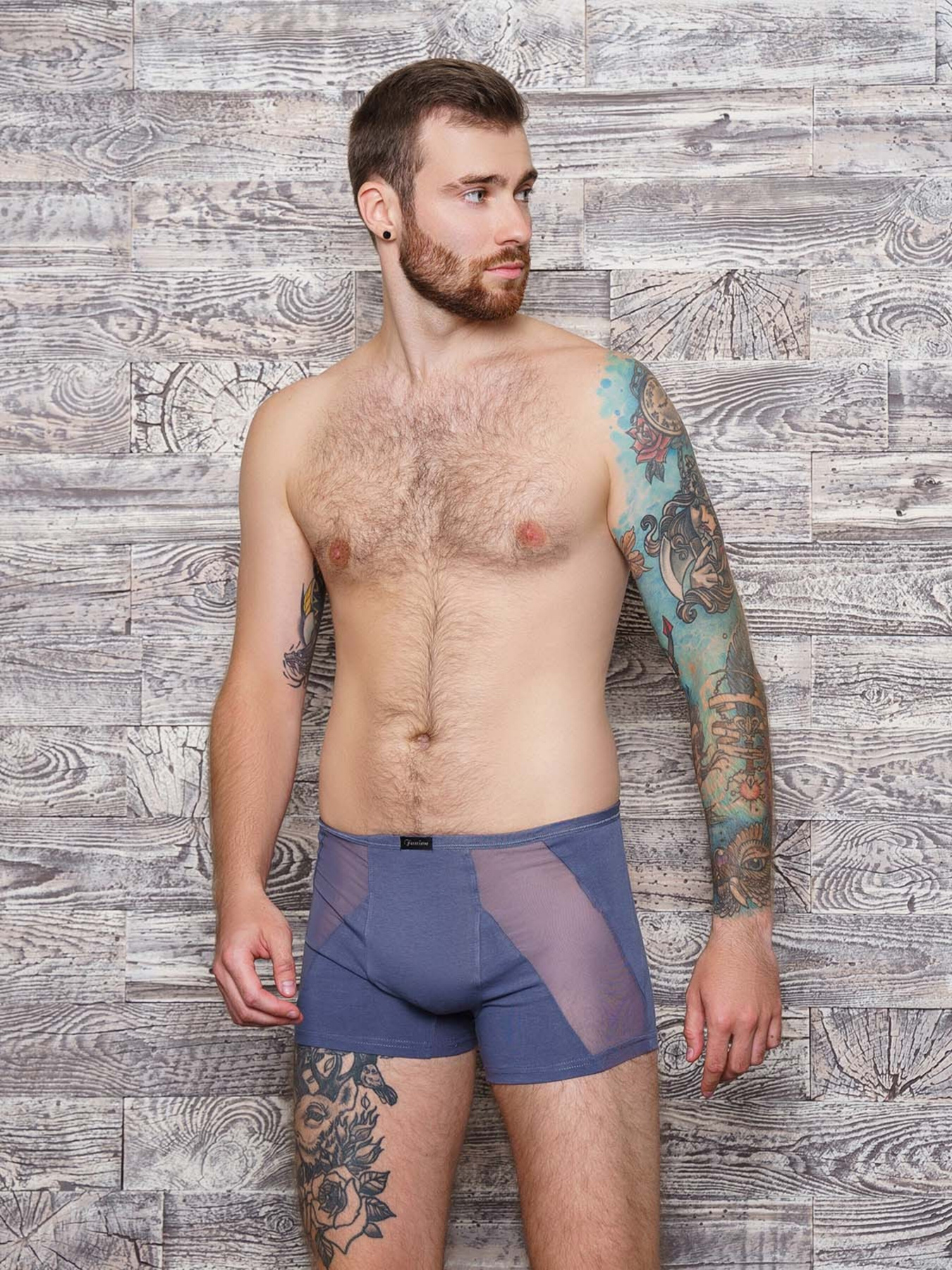 Трусы ISSA Plus модель GN5-152_grey. Трусы ISSA Plus модель GN5-152_grey. Фото