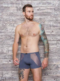 Трусы ISSA Plus модель GN5-152_darkgray. Фото