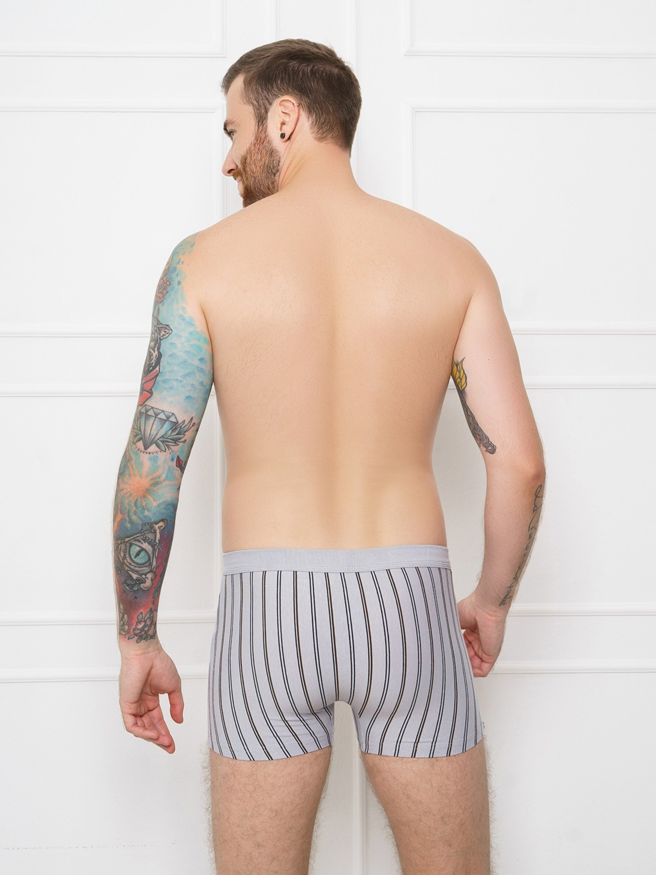 Трусы ISSA Plus модель GN5-162_lightgray. Фото