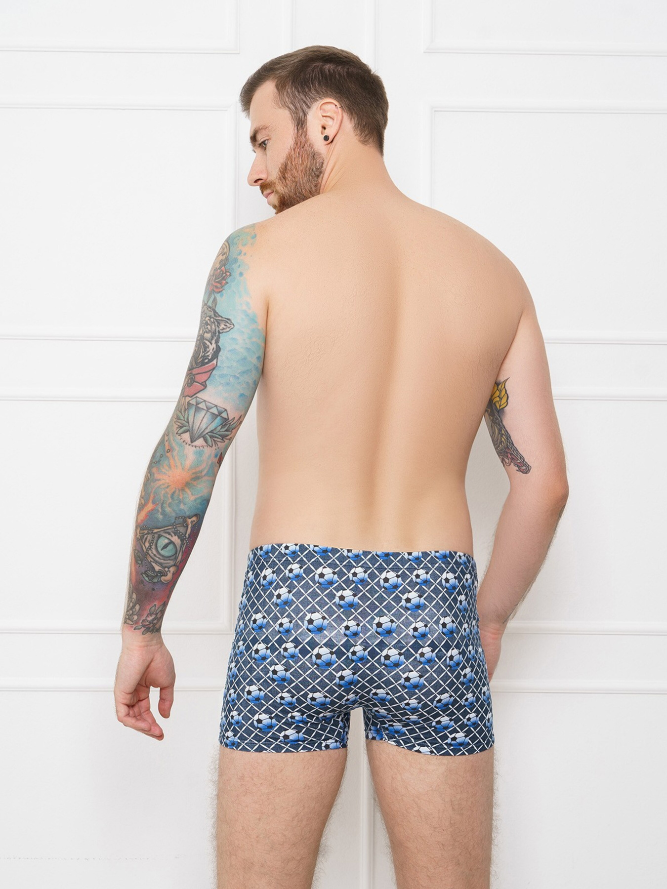 Трусы ISSA Plus модель GN5-88_darkblue. Трусы ISSA Plus модель GN5-88_darkblue. Фото