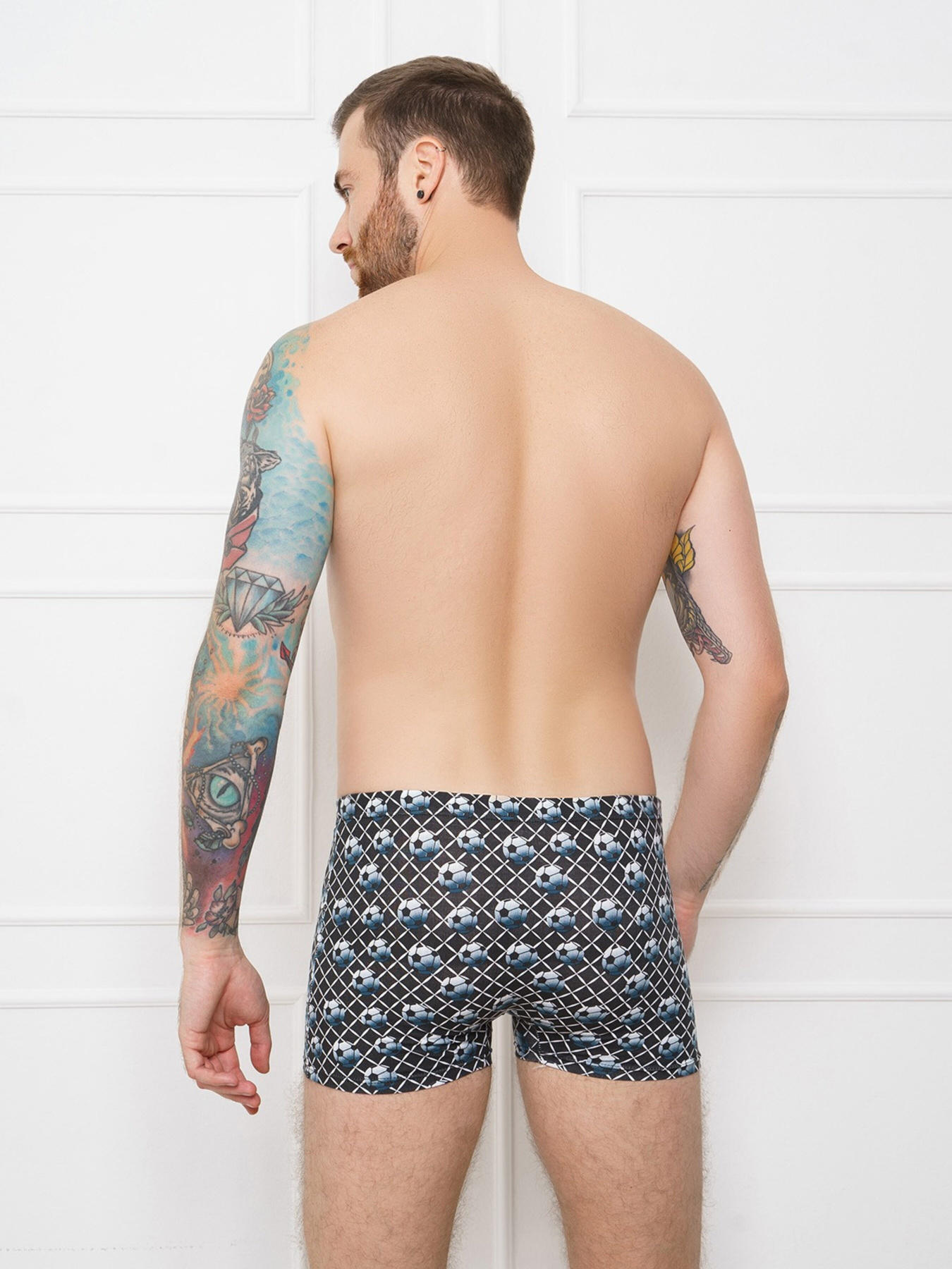 Трусы ISSA Plus модель GN5-88_black. Трусы ISSA Plus модель GN5-88_black. Фото