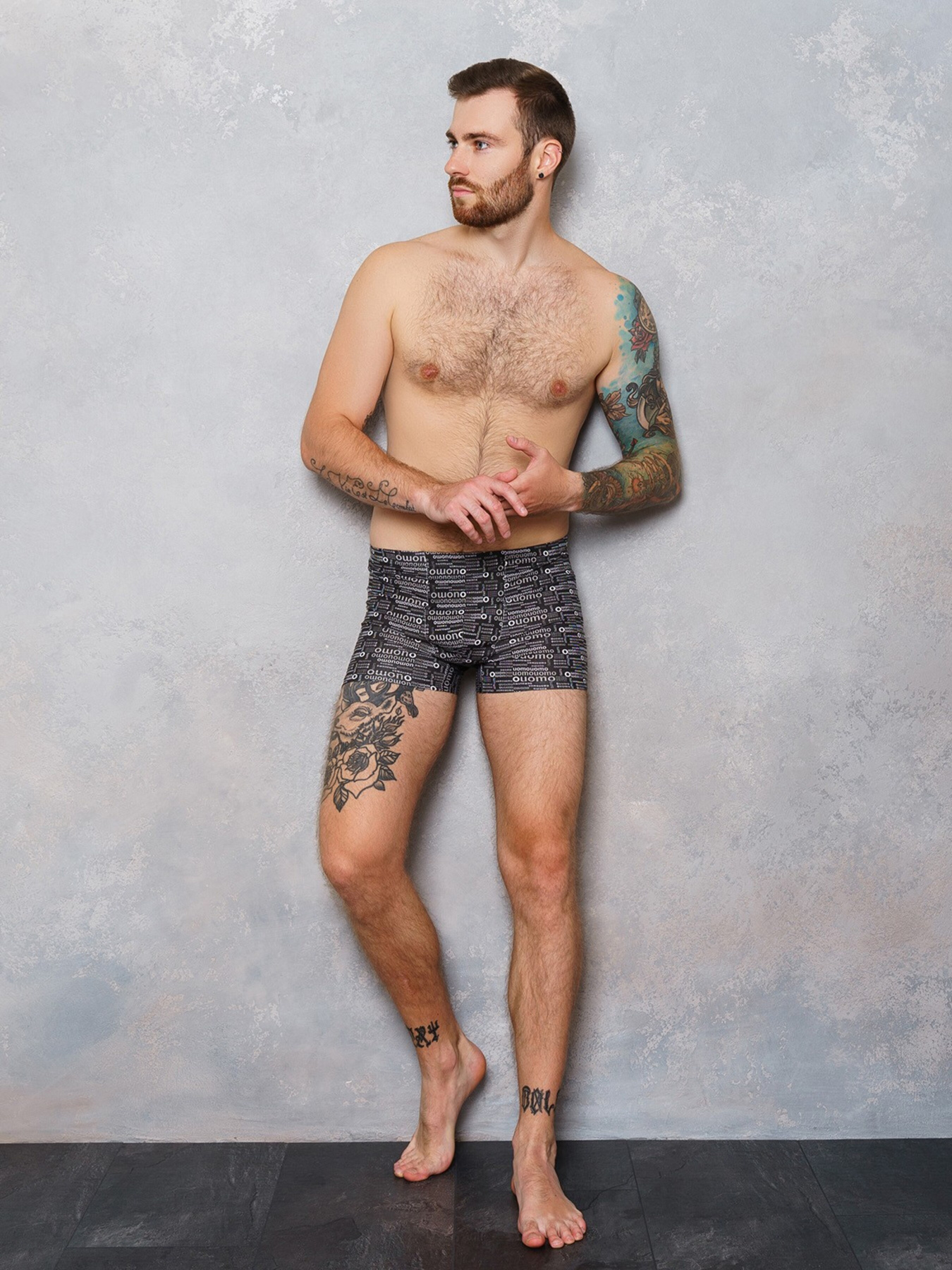 Трусы ISSA Plus модель GN5-89_black. Трусы ISSA Plus модель GN5-89_black. Фото