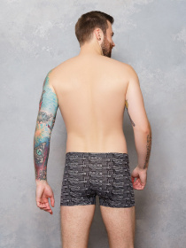 Трусы ISSA Plus модель GN5-89_black. Трусы ISSA Plus модель GN5-89_black. Фото