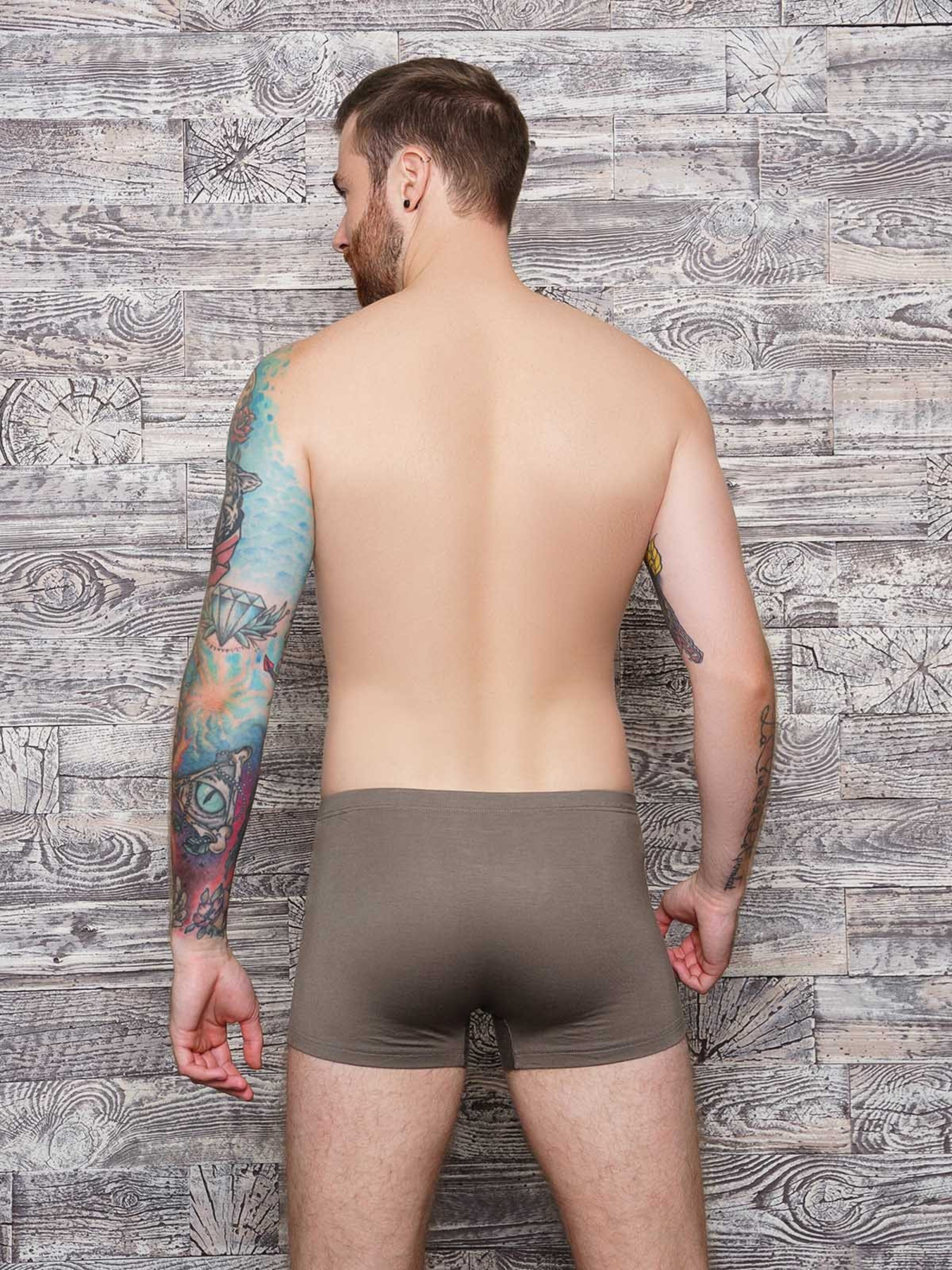 Трусы ISSA Plus модель GN5-90_khaki. Трусы ISSA Plus модель GN5-90_khaki. Фото