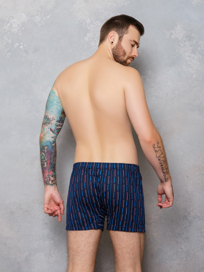 Труси ISSA Plus модель GN5-92_darkblue. — фото - INTERTOP