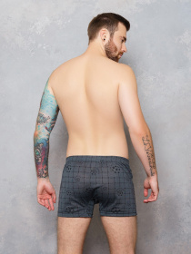 Трусы ISSA Plus модель GN5-94_darkgray. Фото