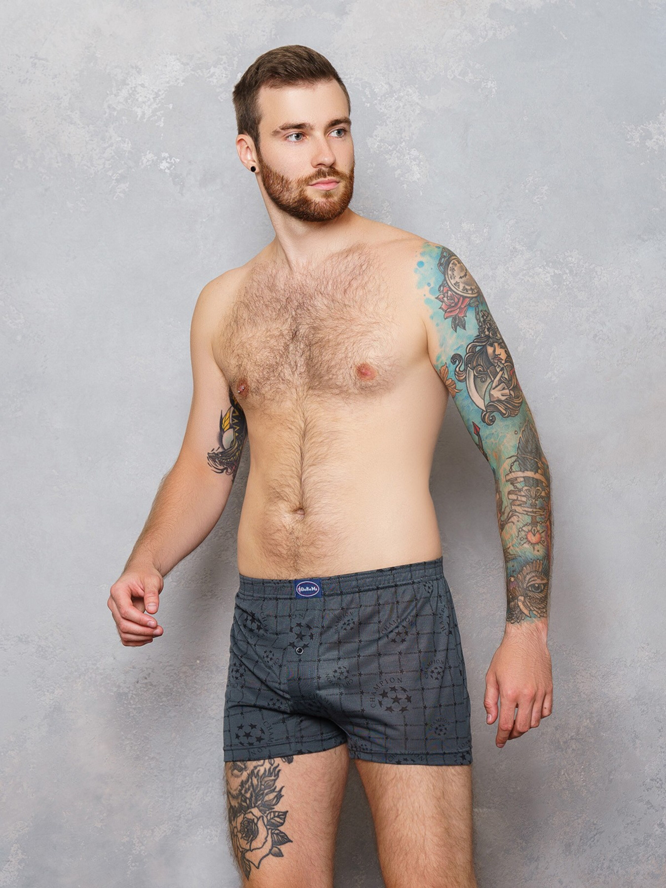 Трусы ISSA Plus модель GN5-94_darkgray. Трусы ISSA Plus модель GN5-94_darkgray. Фото