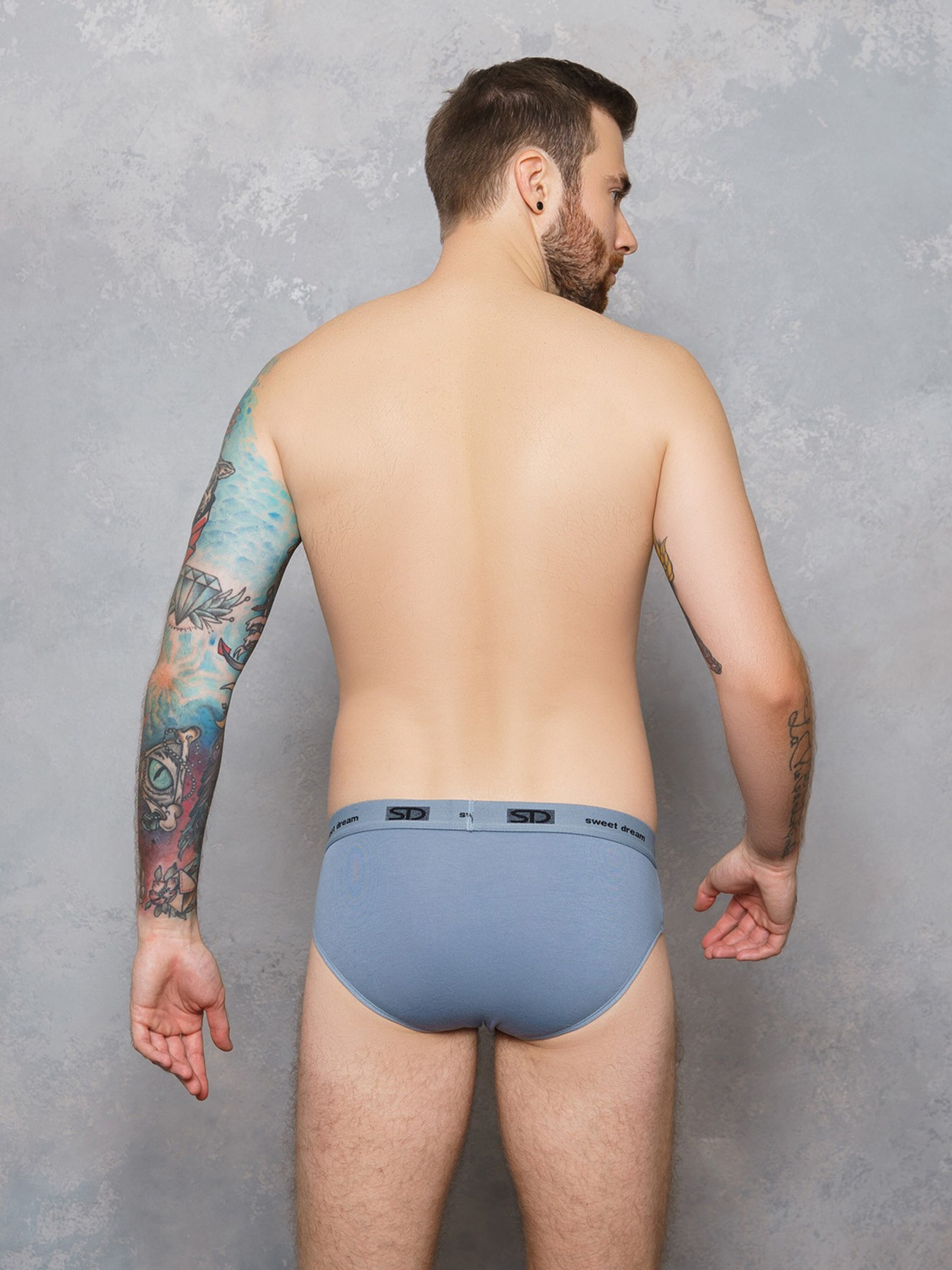 Трусы ISSA Plus модель GN5-101__grey Трусы ISSA Plus модель GN5-101__grey Фото