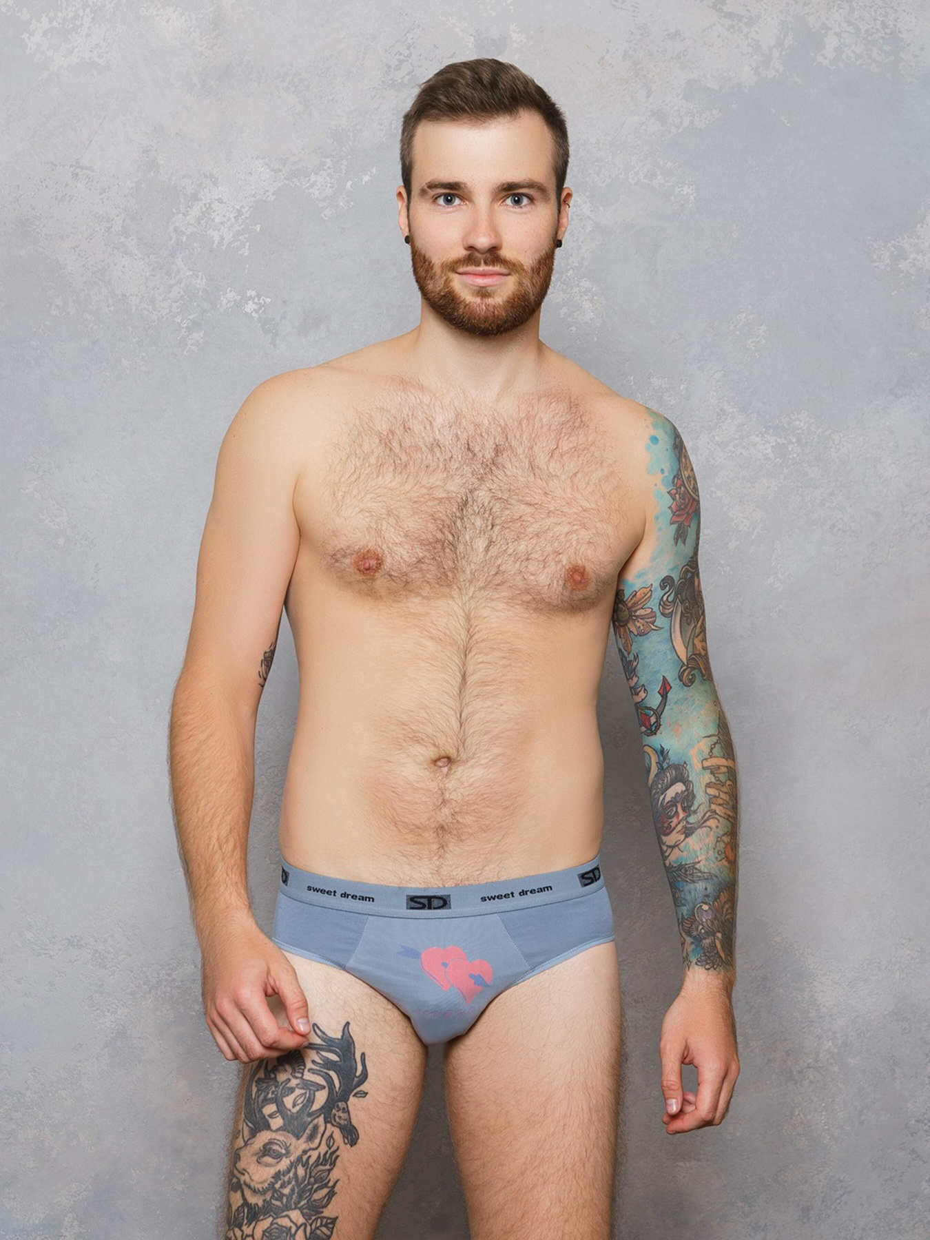 Трусы ISSA Plus модель GN5-101__grey Трусы ISSA Plus модель GN5-101__grey Фото