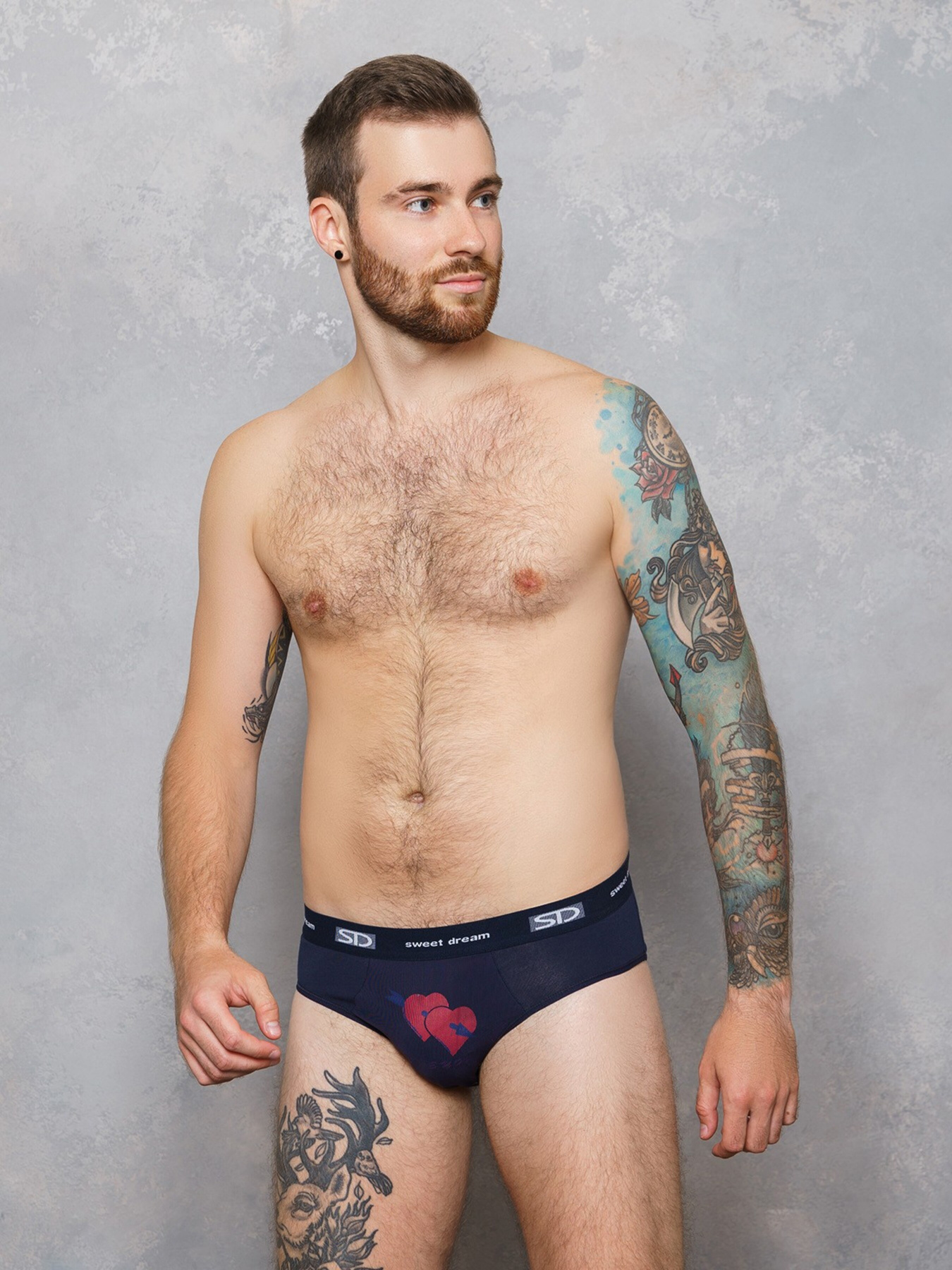 Трусы ISSA Plus модель GN5-101__darkblue Фото