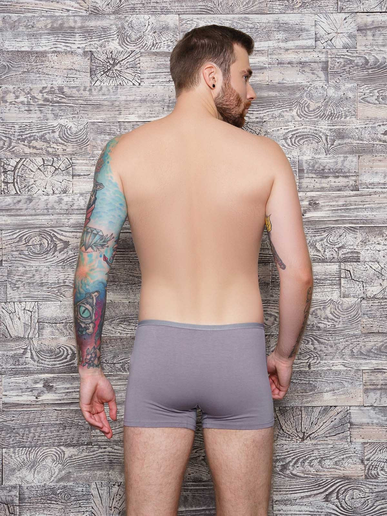 Трусы ISSA Plus модель GN5-102__grey Фото