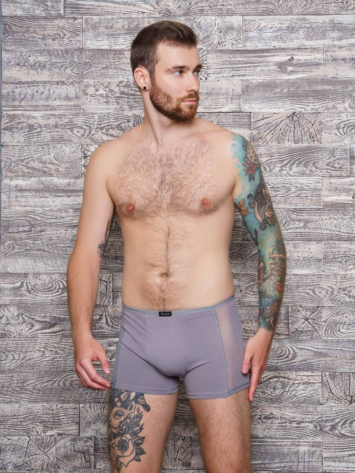 Трусы ISSA Plus модель GN5-102__grey Фото