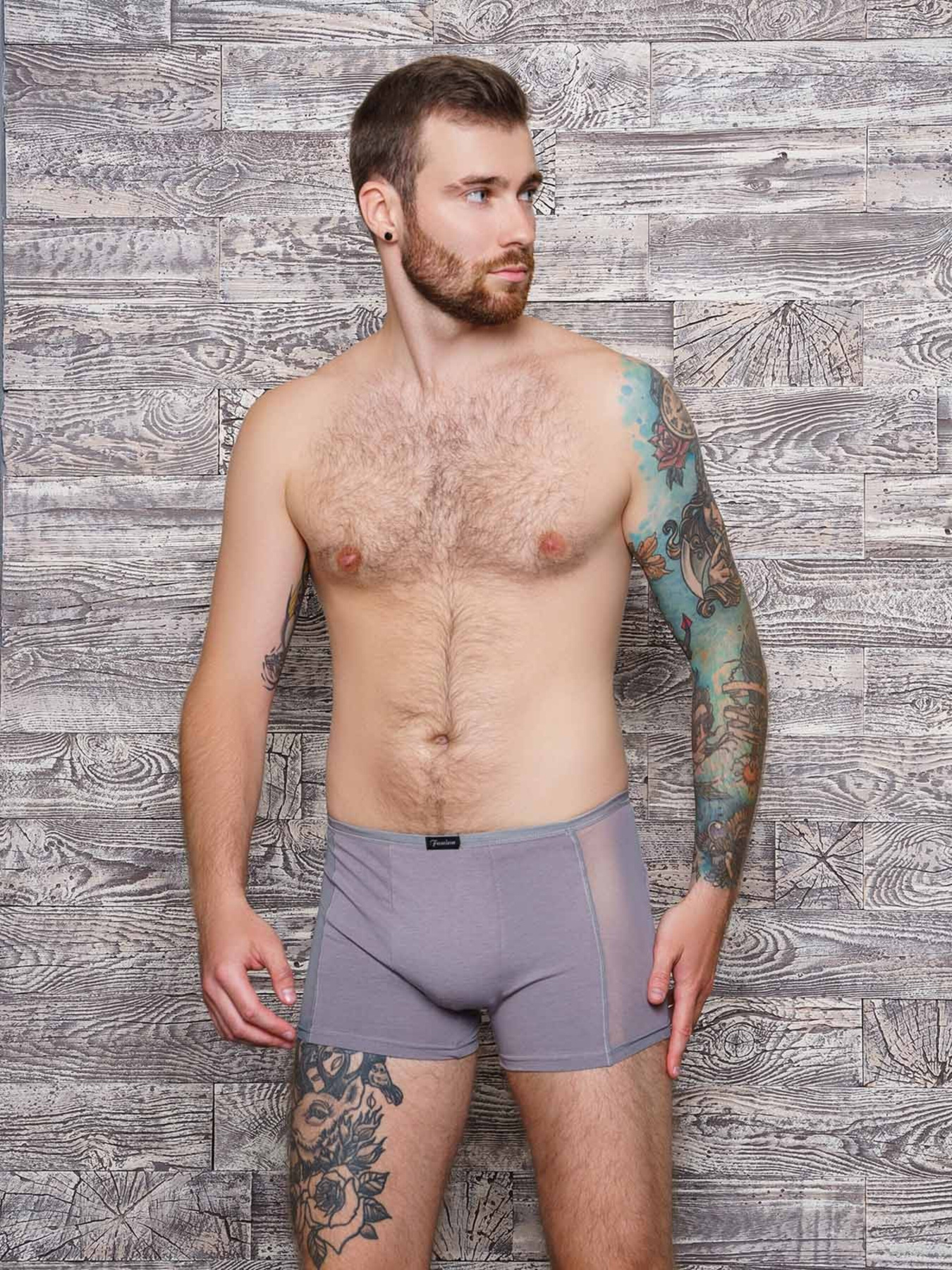 Трусы ISSA Plus модель GN5-102__grey Трусы ISSA Plus модель GN5-102__grey Фото