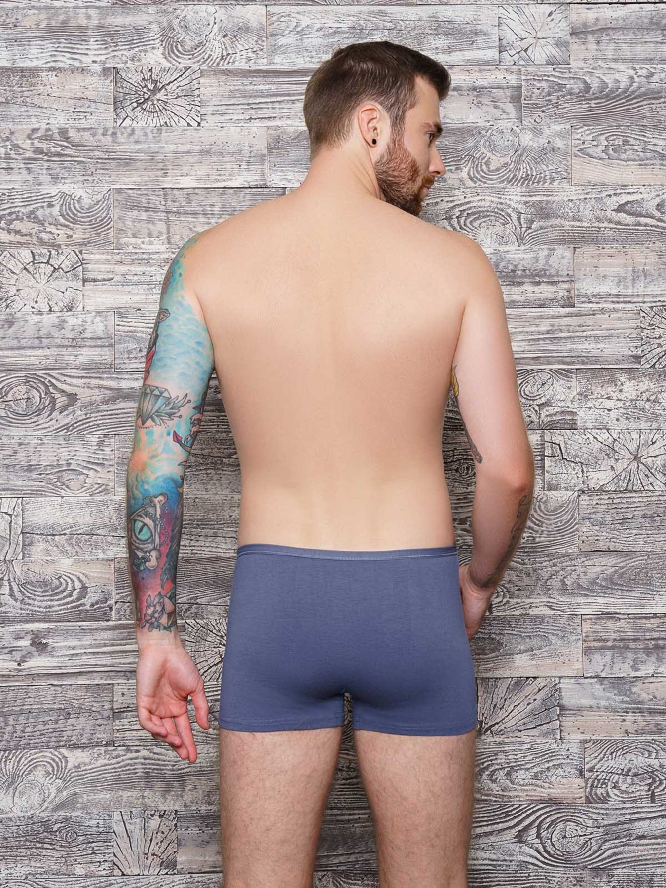 Трусы ISSA Plus модель GN5-102__darkgray Фото