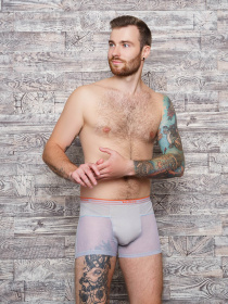 Трусы ISSA Plus модель GN5-103__lightgray Фото