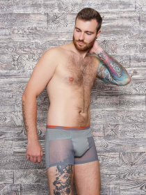 Трусы ISSA Plus модель GN5-103__grey Фото