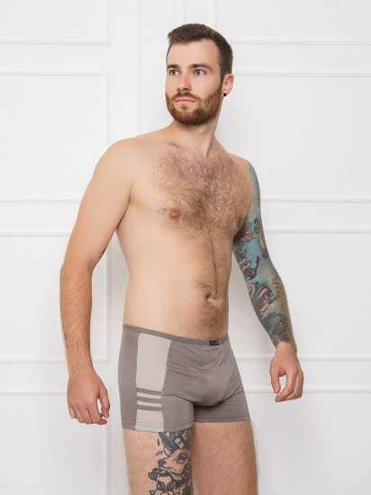 Труси ISSA Plus модель GN5-104__darkgray — фото - INTERTOP