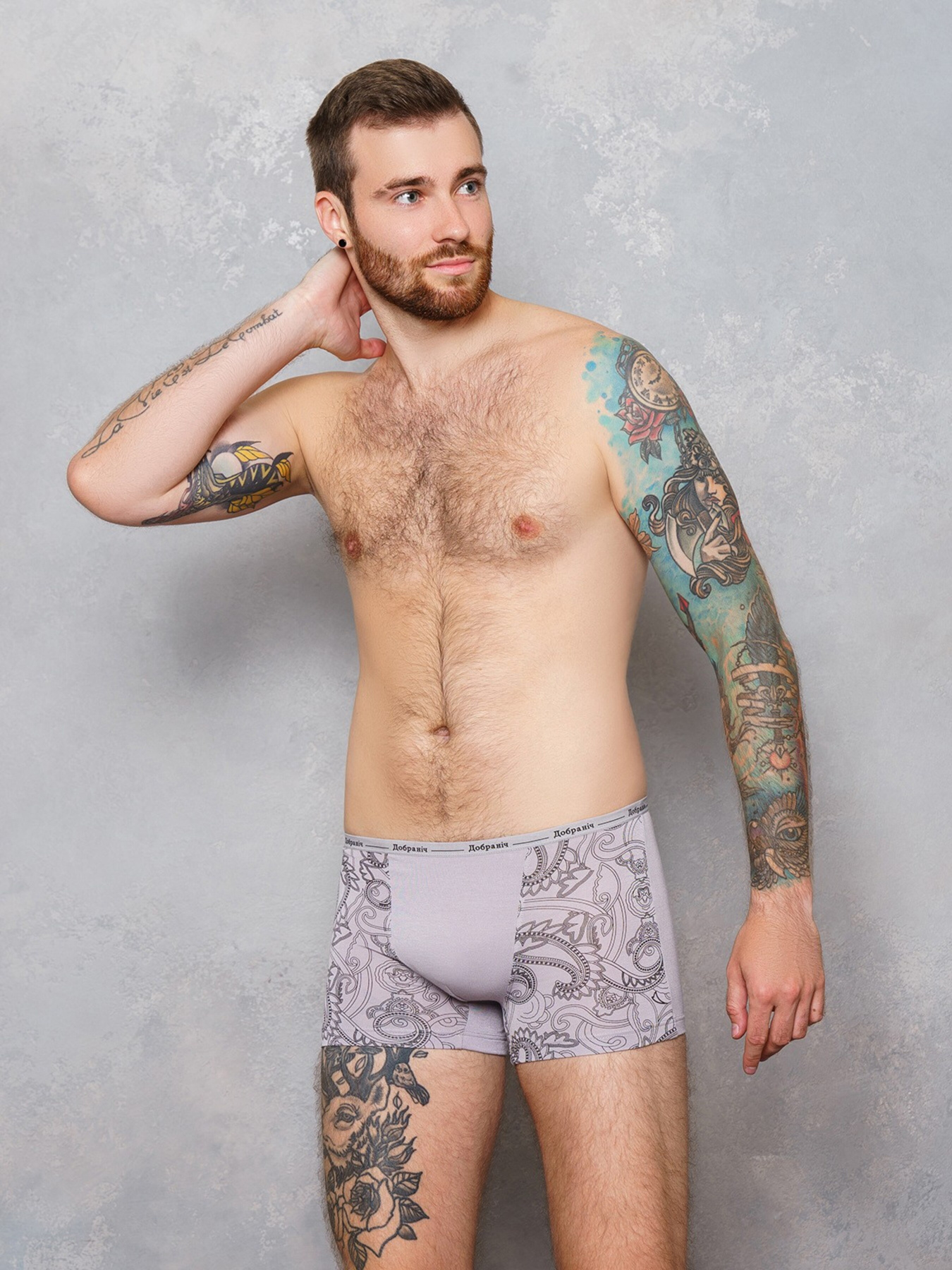 Трусы ISSA Plus модель GN5-105__lightgray Трусы ISSA Plus модель GN5-105__lightgray Фото