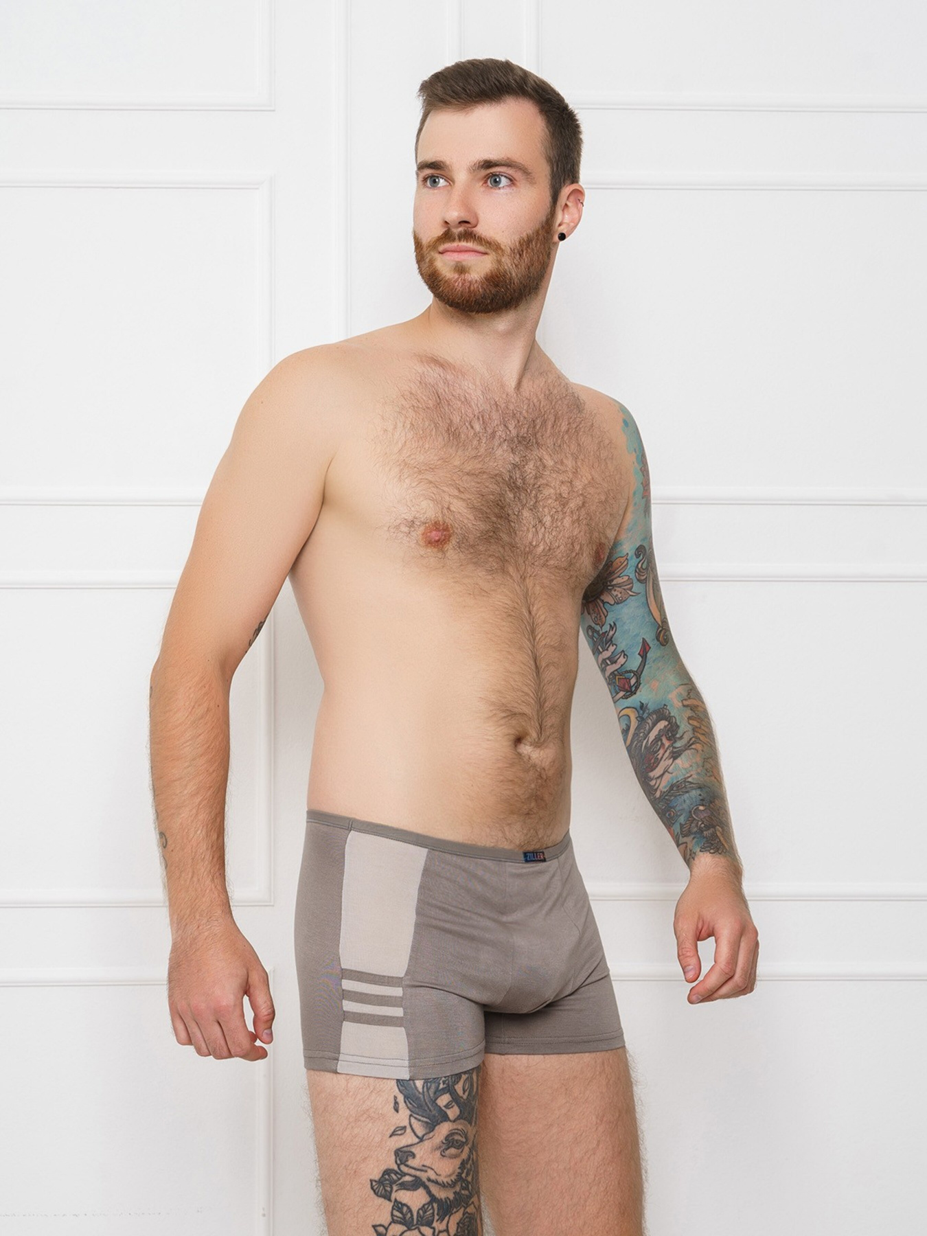 Трусы ISSA Plus модель GN5-106__darkgray Фото