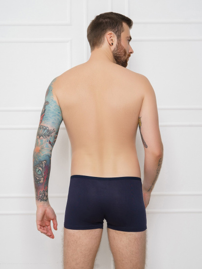 Труси ISSA Plus модель GN5-106__darkblue — фото 3 - INTERTOP