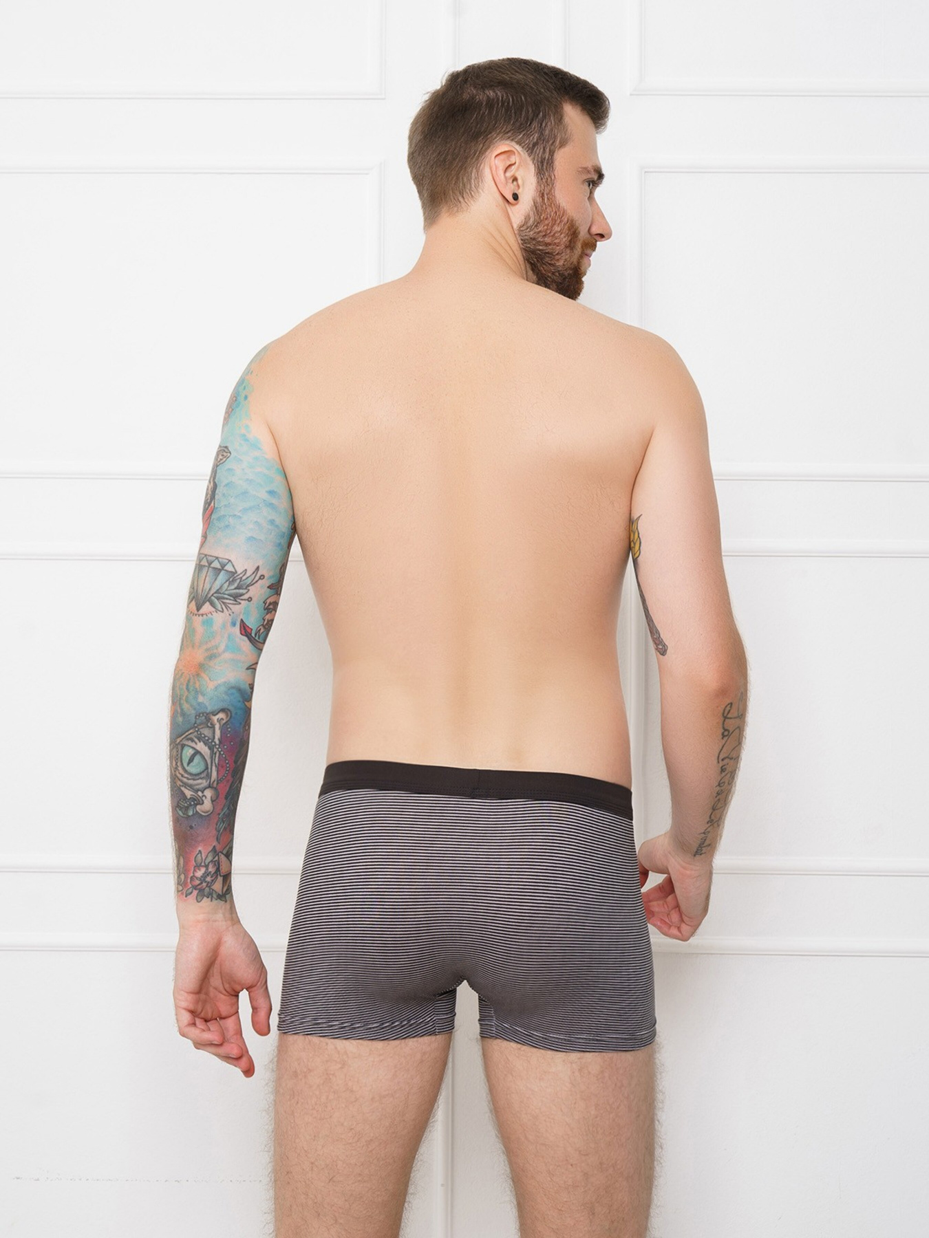 Трусы ISSA Plus модель GN5-115__grey Фото