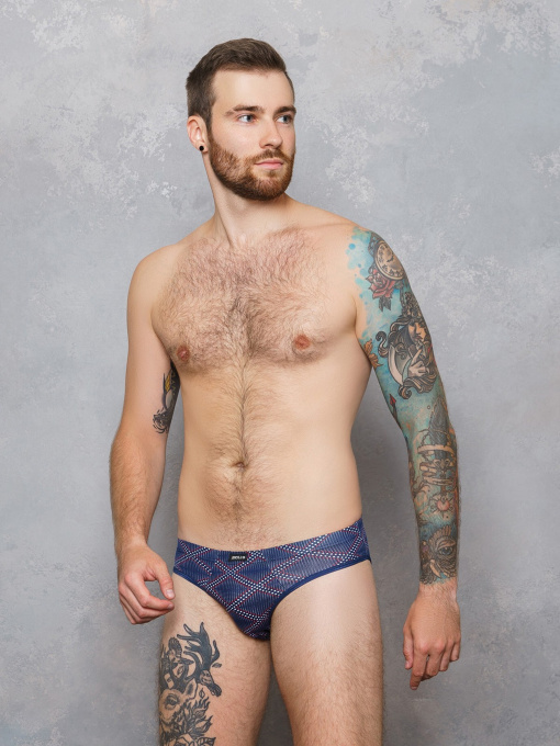 Труси ISSA Plus модель GN5-116__darkblue Фото