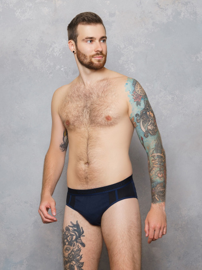 Труси ISSA Plus модель GN5-117__darkblue - фото