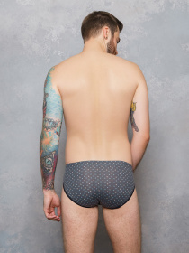 Трусы ISSA Plus модель GN5-119__grey Фото