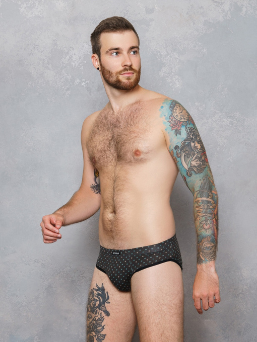 Трусы ISSA Plus модель GN5-119__black Фото